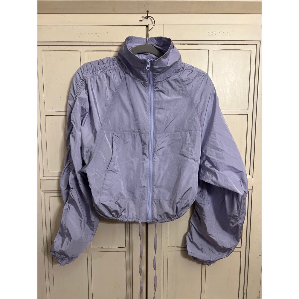Onzie Small Medium S/M purple parachute jacket
